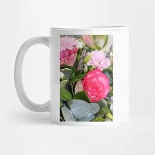 Bouquet of pink flowers Mug